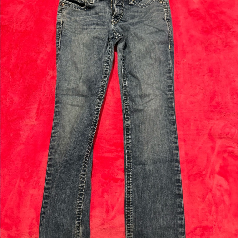 Ariat Women's Straight Leg Jeans in Classic Blue